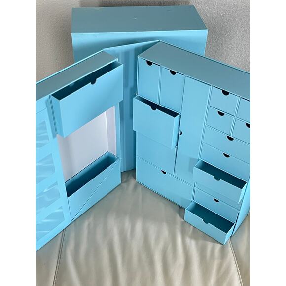 Baby Keepsake Box - Baby Memory Box - Baby Boy Girl Blue - Picture 8 of 12